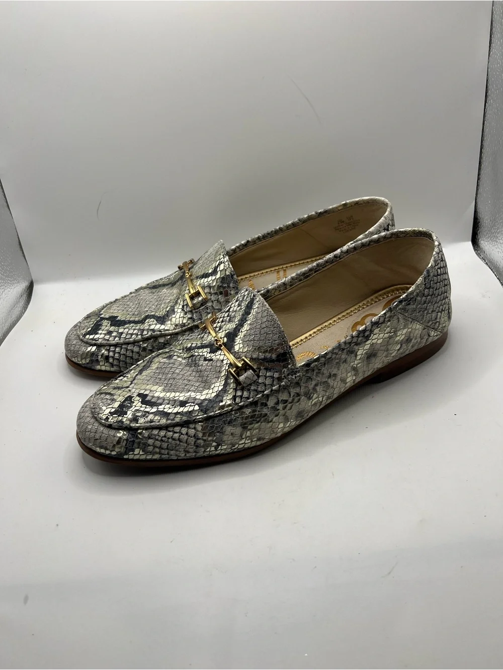 Sam Edelman Loraine Stone Almond Toe Slip On Mocasines